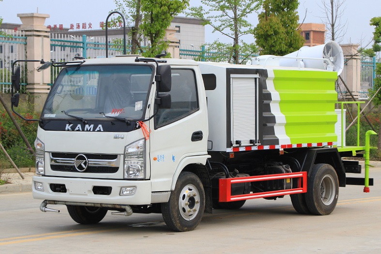 國六凱馬藍牌5噸多功能抑塵車