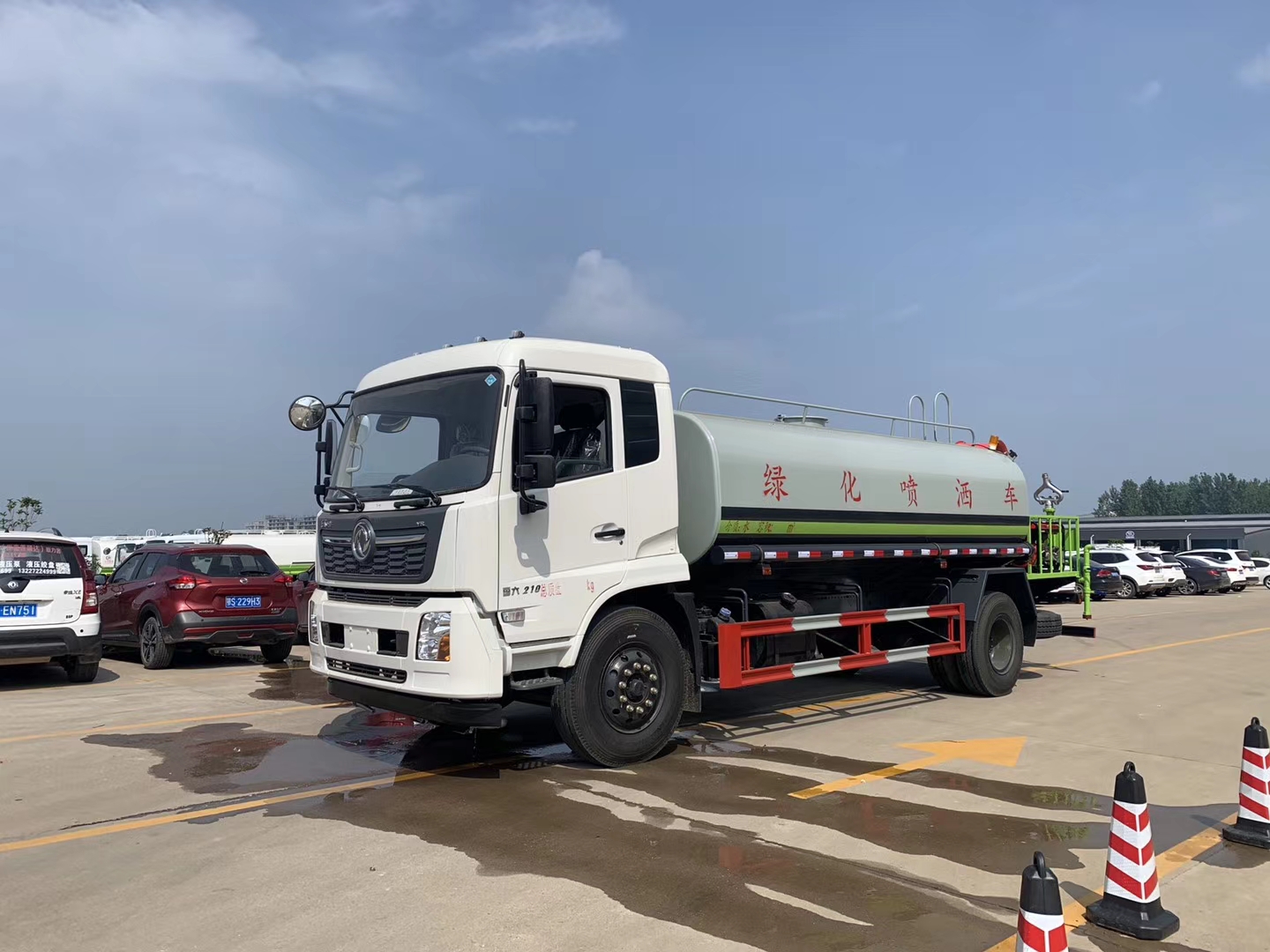 國(guó)六天錦14方霧炮車